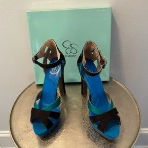 JESSICA SIMPSON Storsa Platform Heel Sandals